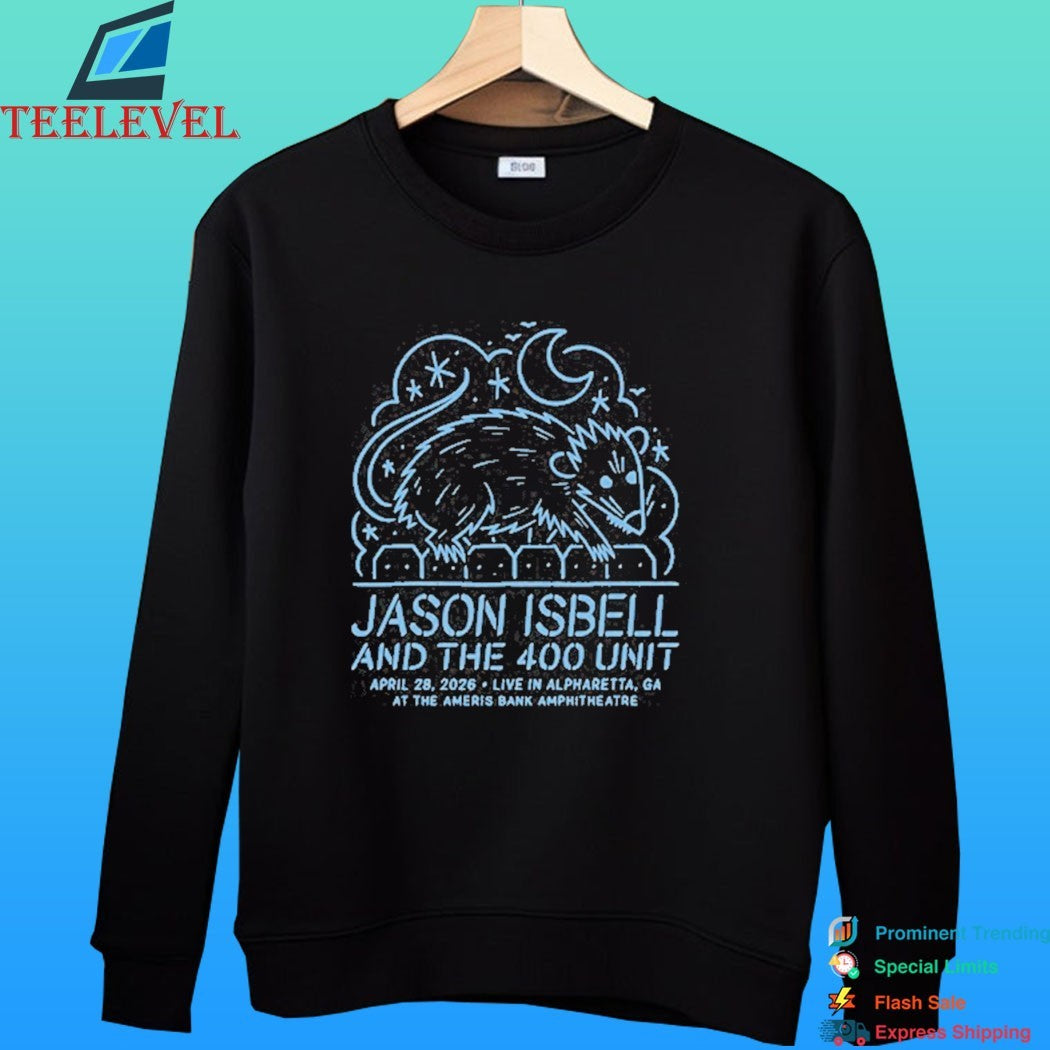 Jason Isbell And The 400 Unit April 28 2026 Live In Alpharetta Ga At The Ameris Bank Amphitheatre Shirt