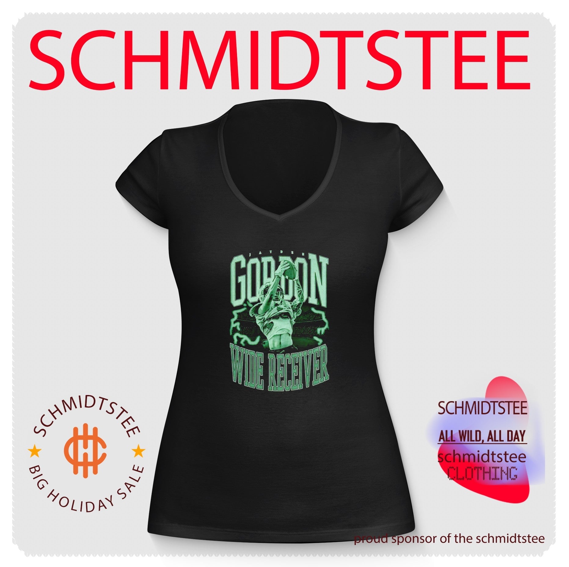 Jayden Gordon Wide Receiver football athlete shirt