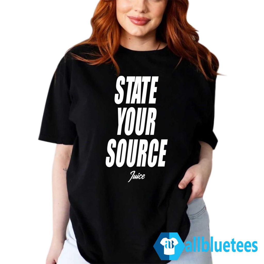 Jaylen Brown State Your Source Shirt