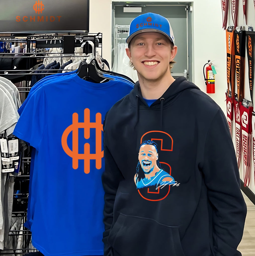 Jaylin Williams OKC Thunder’s cartoon signature shirt
