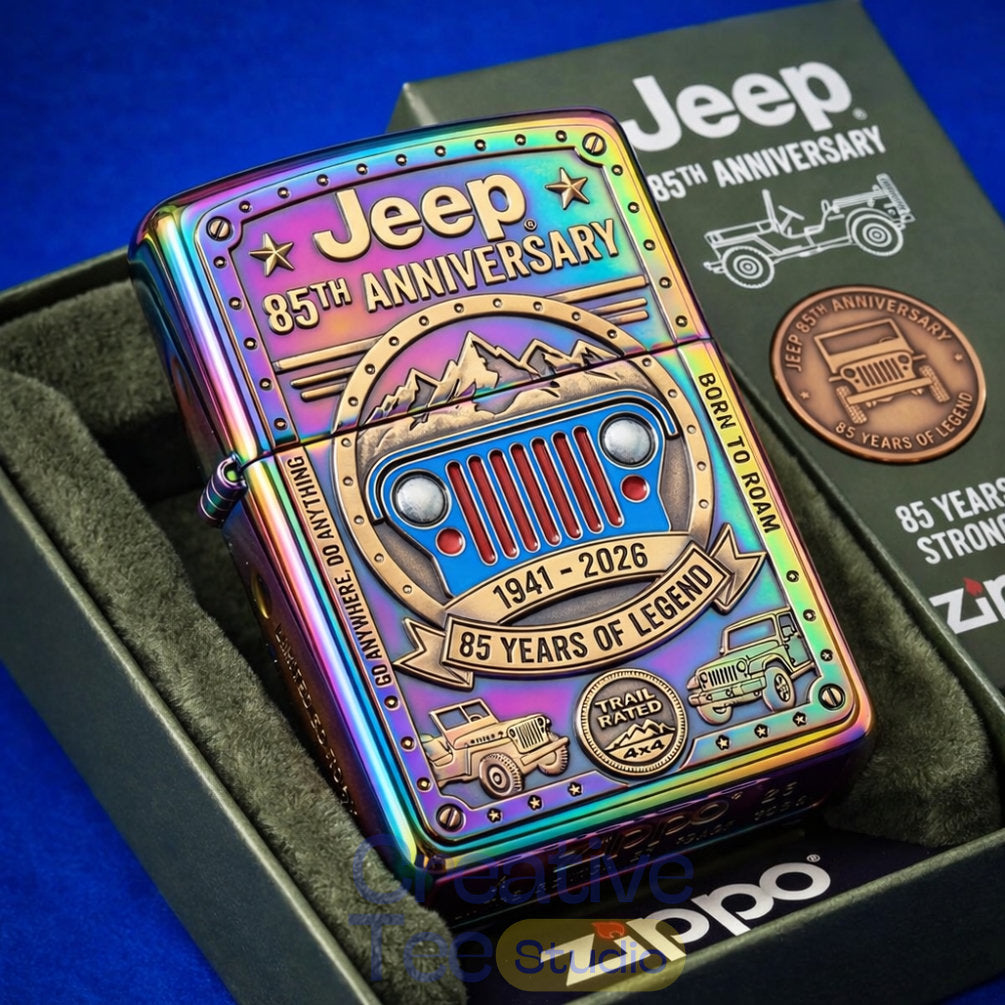 Jeep 85th Anniversary Zippo Lighter 2026