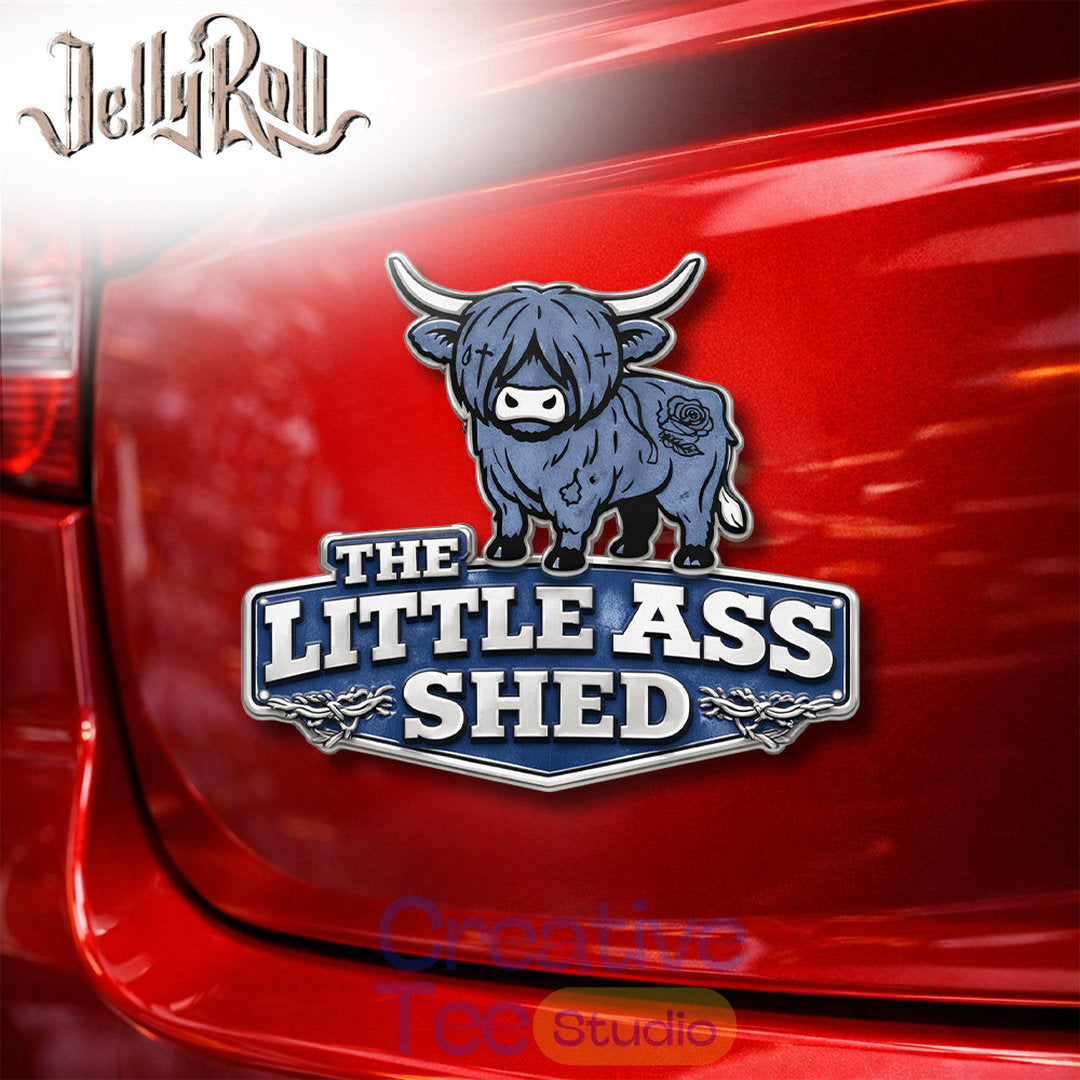 Jelly Roll “The Little Ass Shed Tour” Premium Car Name Badge
