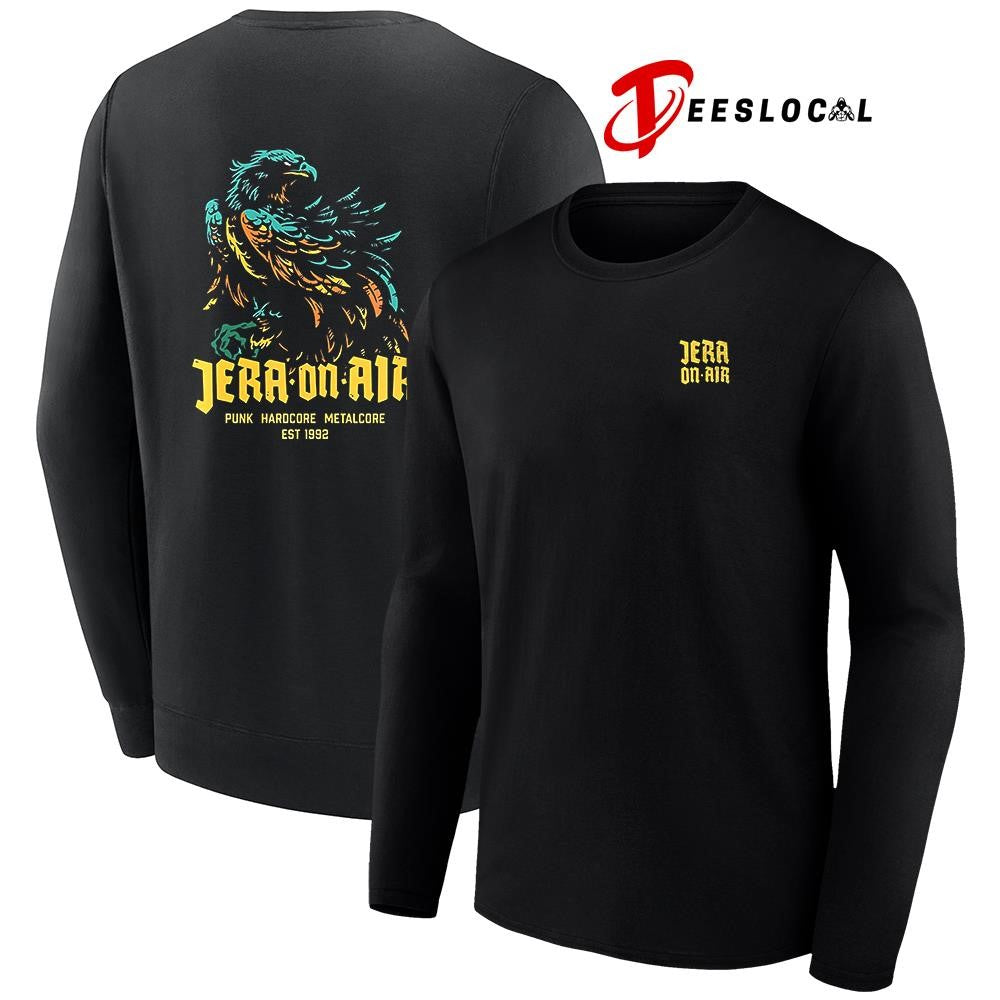 Jera On Air festival Ysselsteyn Netherlands logo with big eagle shirt