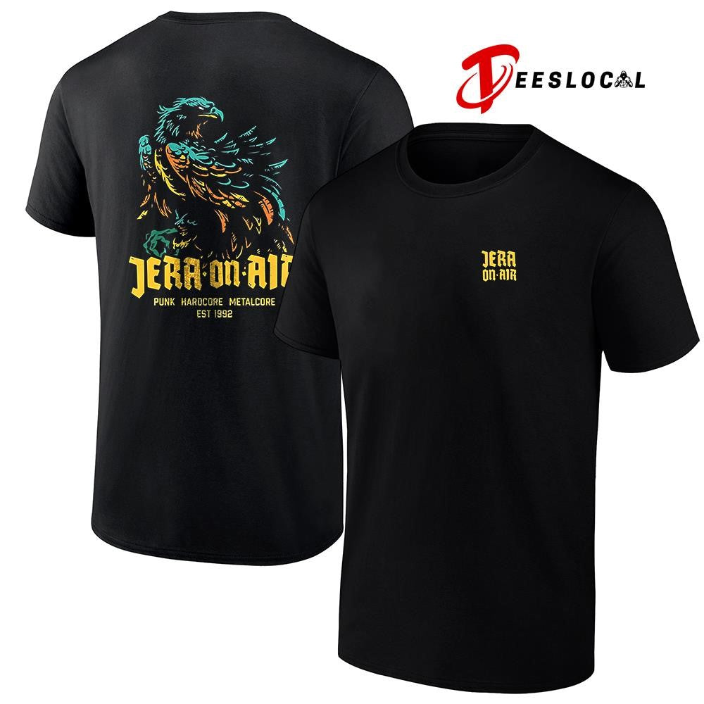 Jera On Air festival Ysselsteyn Netherlands logo with big eagle shirt