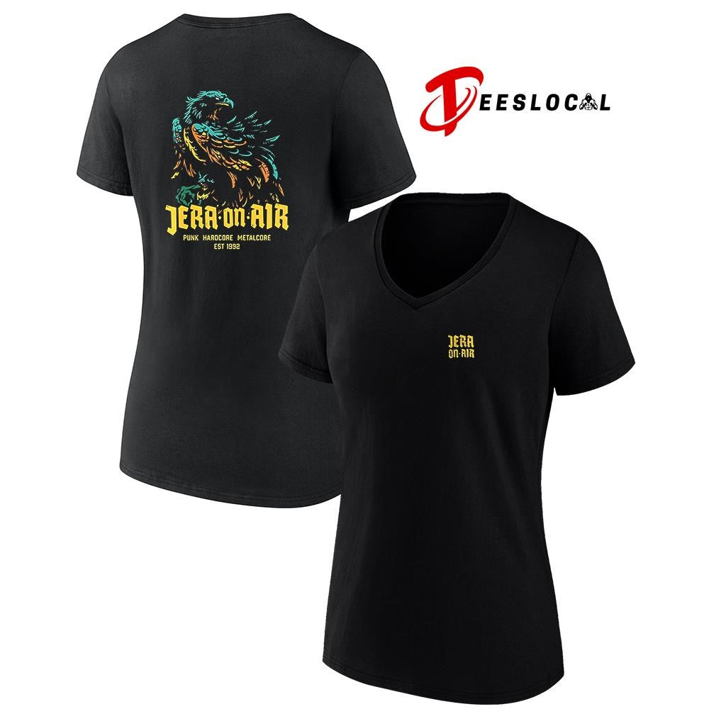 Jera On Air festival Ysselsteyn Netherlands logo with big eagle shirt