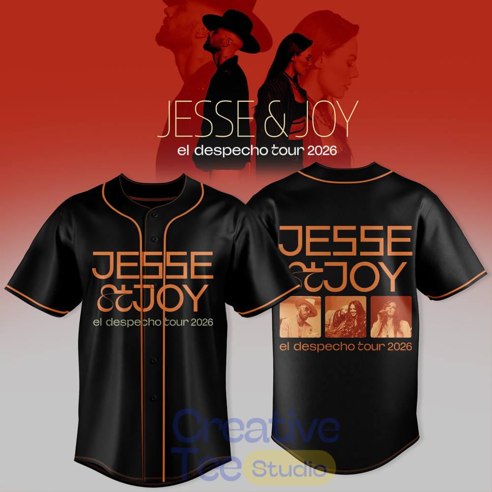 Jesse & Joy “El Despecho Tour 2026” Special Baseball Jersey