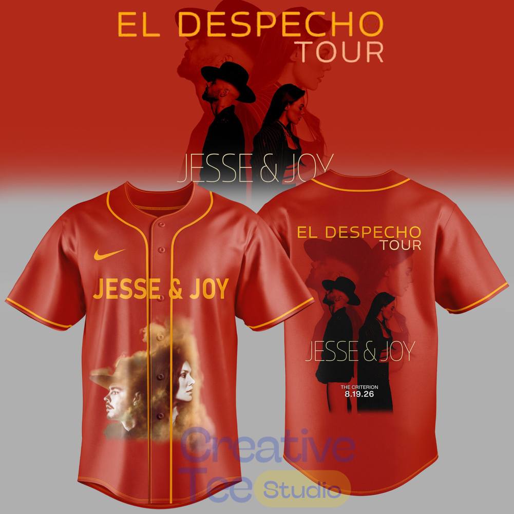 Jesse & Joy El Despecho Tour Baseball Jersey