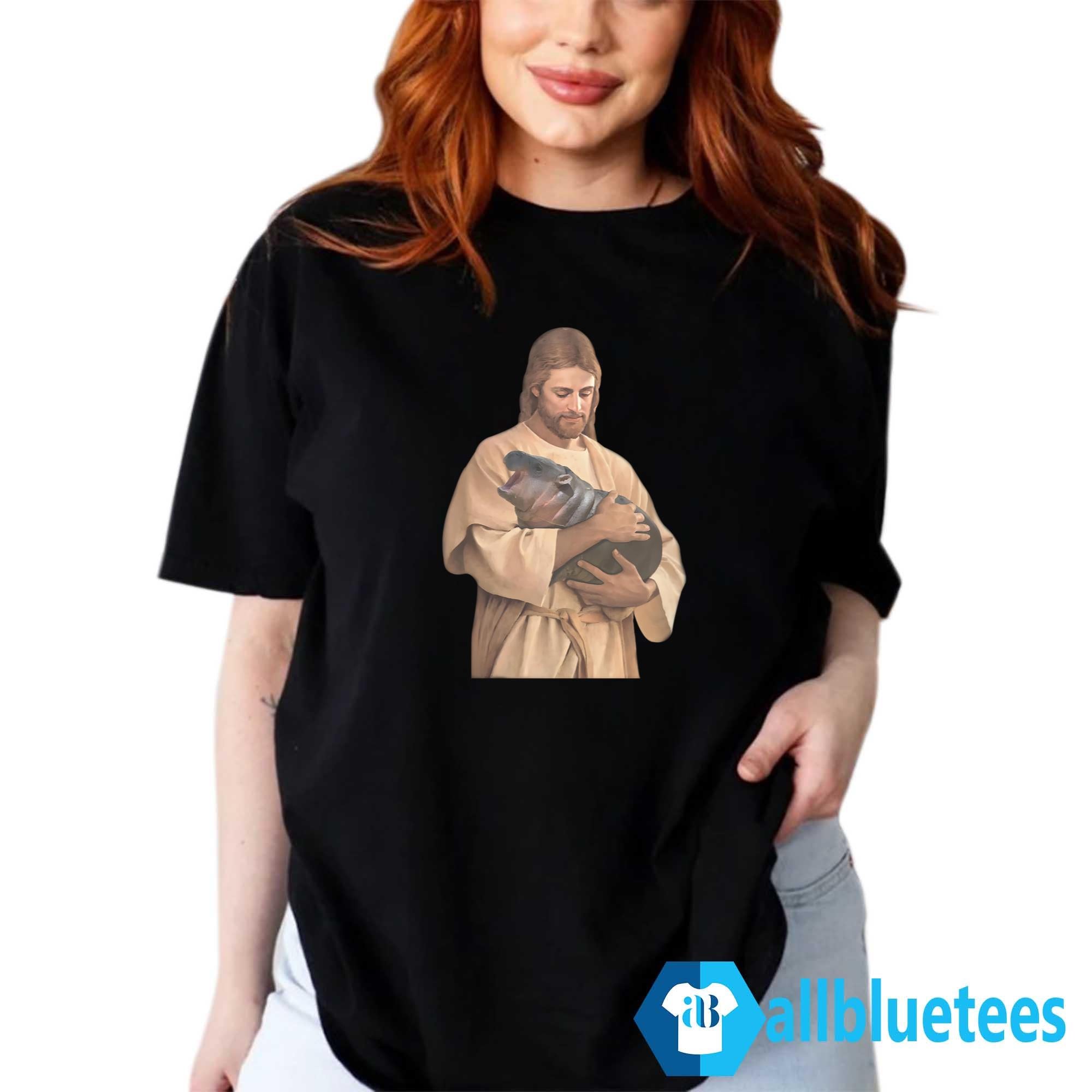 Jesus Loves Moo Deng Shirt
