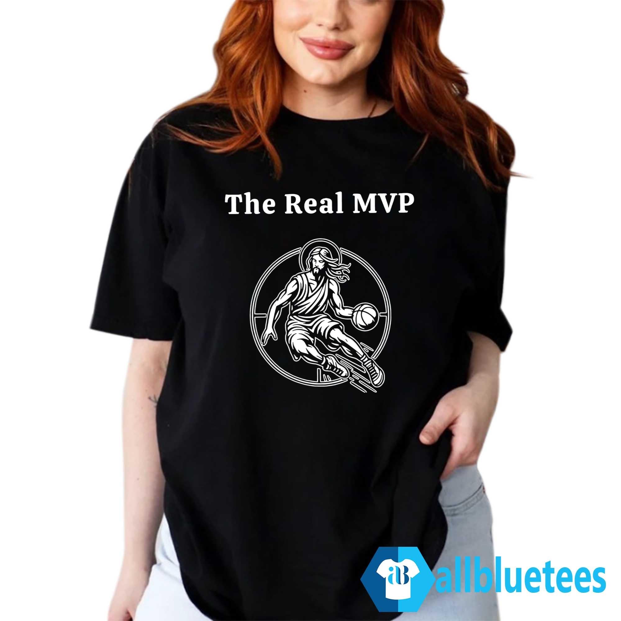 Jesus The Real MVP Basketball Shirt