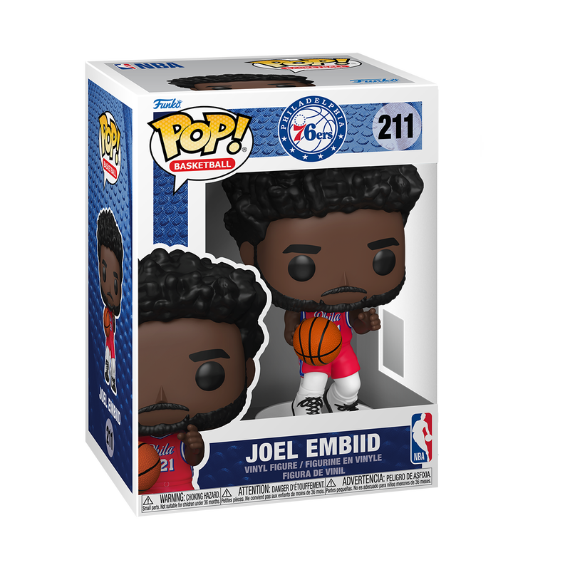 Joel Embiid Funko Pop! – Philadelphia 76ers NBA Collectible Figure