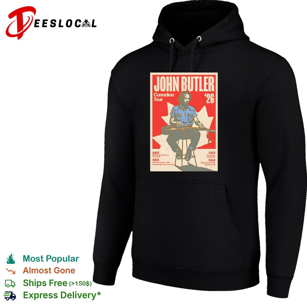John Butler Canadian tour 26 shirt