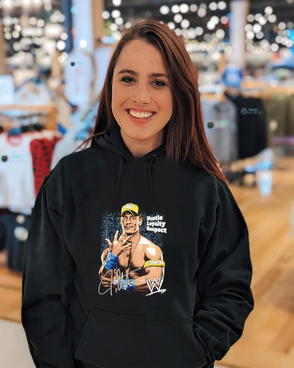 John Cena hustle loyalty respect legacy signature shirt