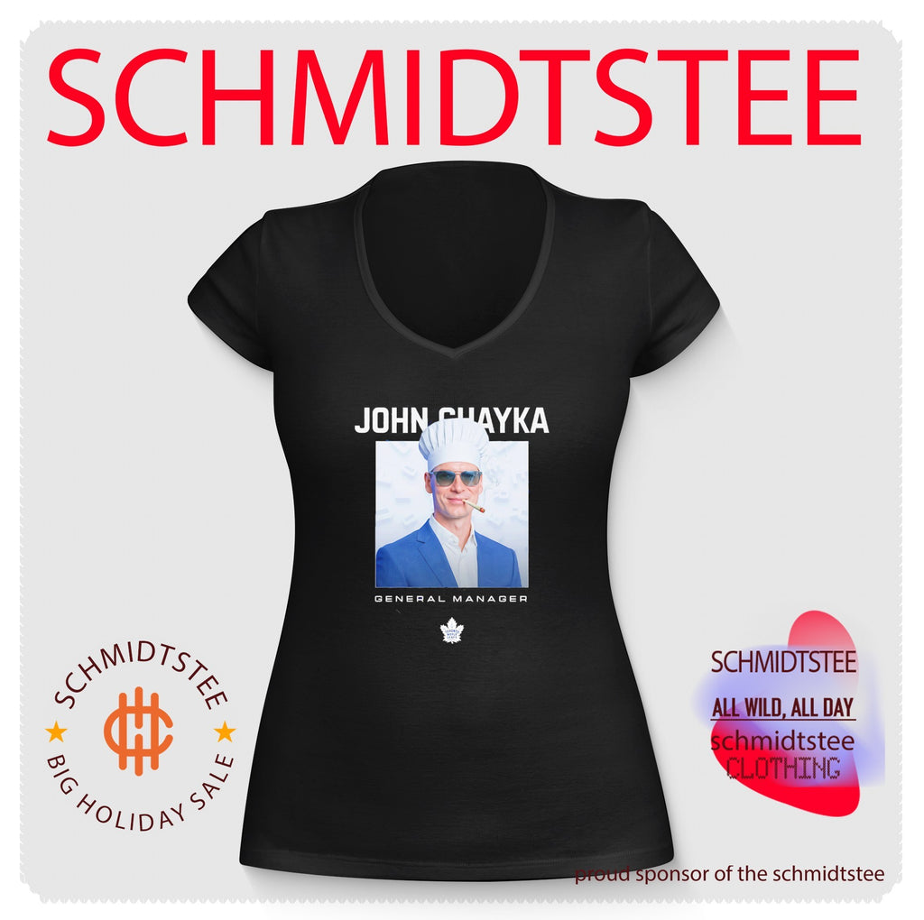 John Chayka Toronto Maple Leafs General Manager smoking shirt