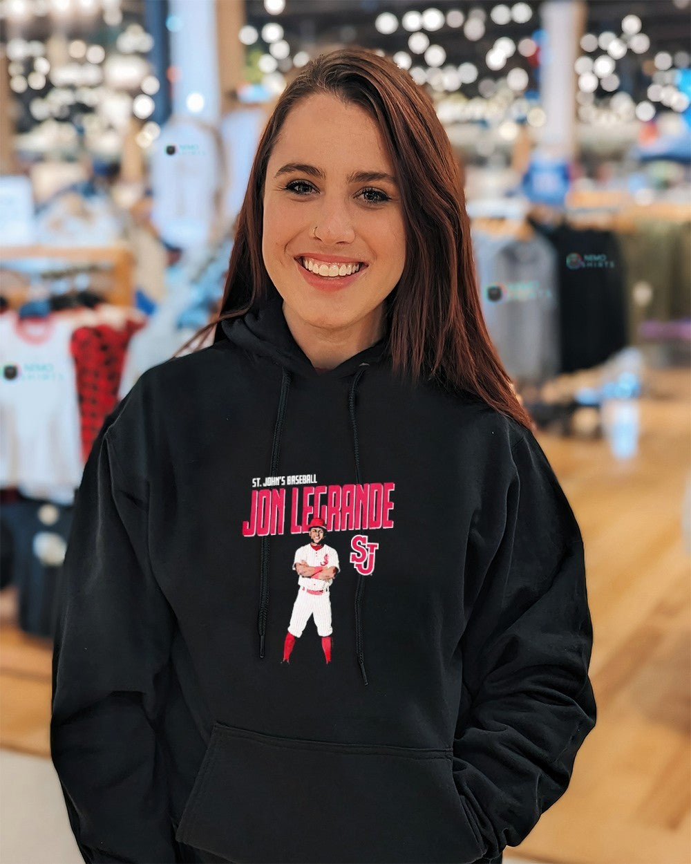 Jon LeGrande St. John’s Red Storm baseball legend player shirt