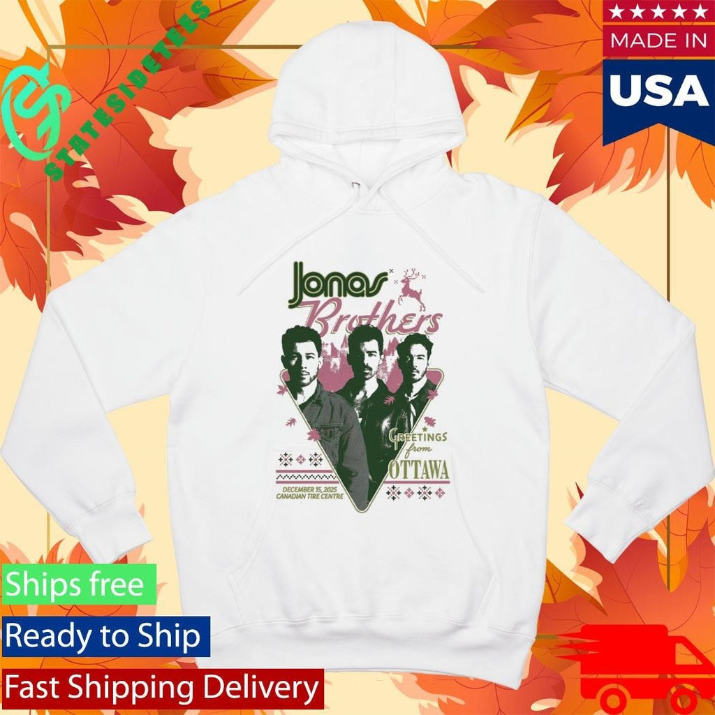 Jonas Brothers Greetings From Your Hometown Ottawa On Shirt