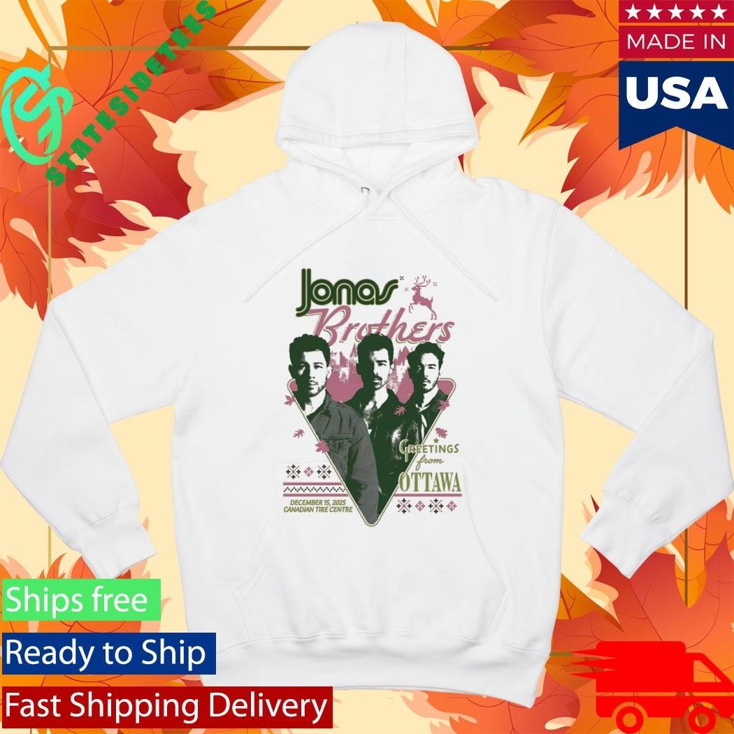 Jonas Brothers Greetings From Your Hometown Ottawa On Shirt