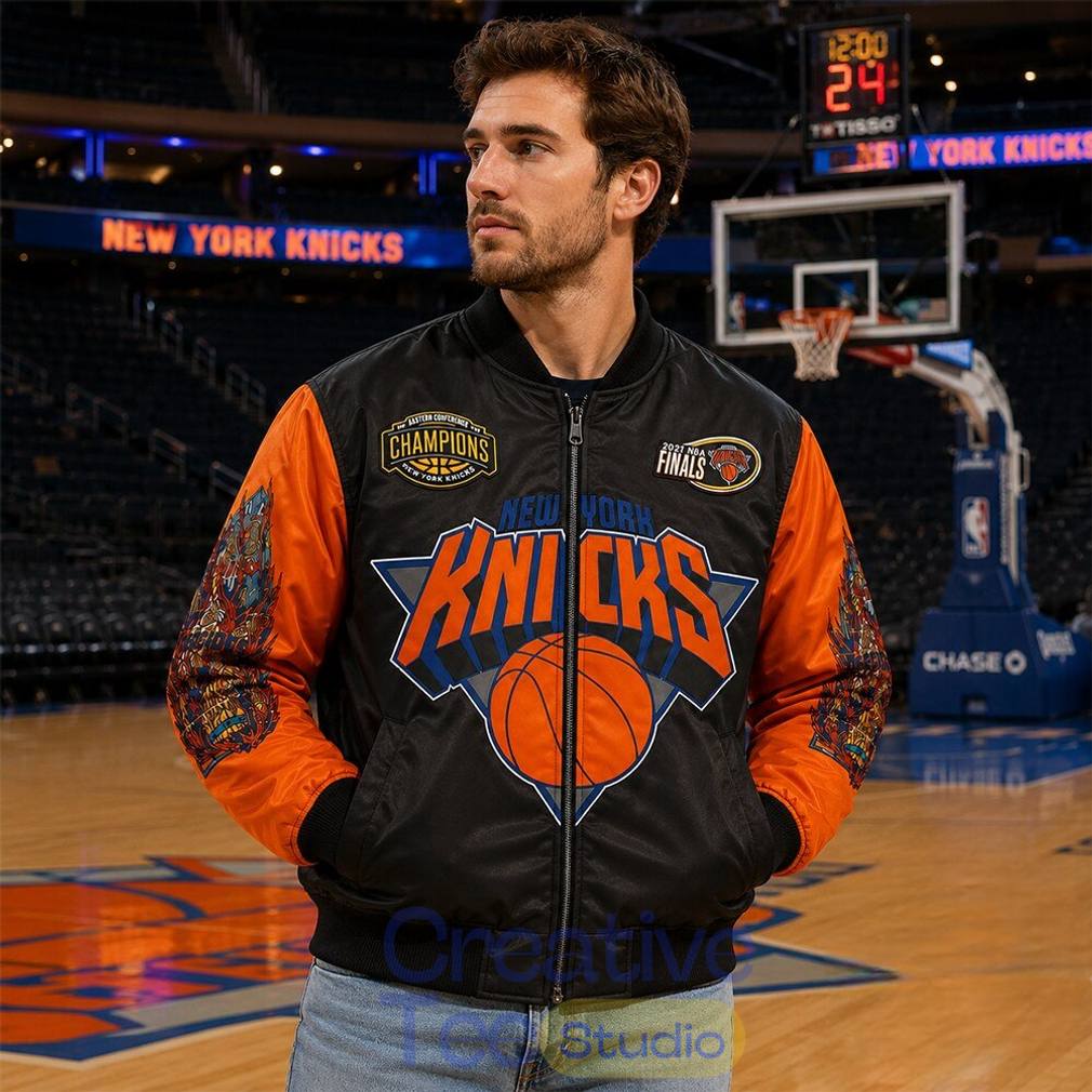 Jordan Clarkson Knicks NBA Finals 2026 Bomber Jacket
