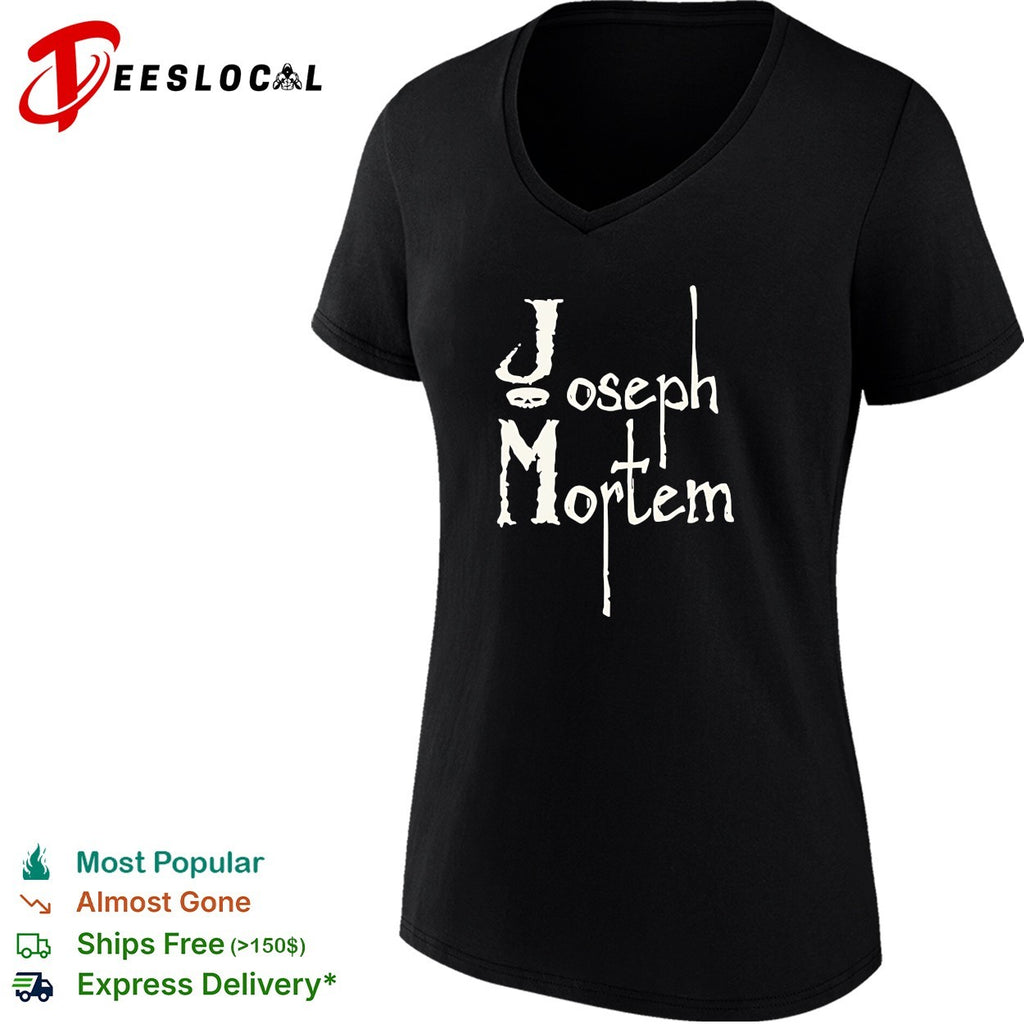 Joseph mortem gothic typography shirt