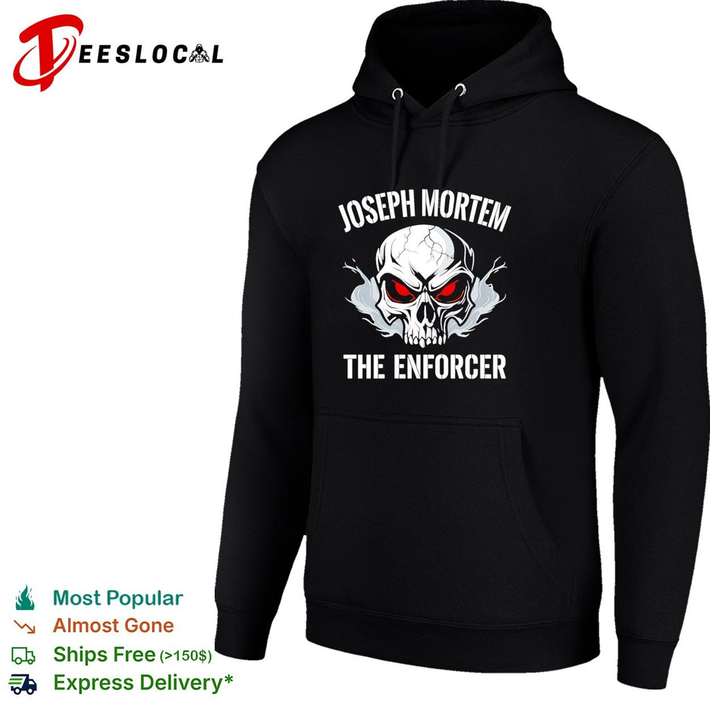 Joseph mortem the enforcer skull shirt