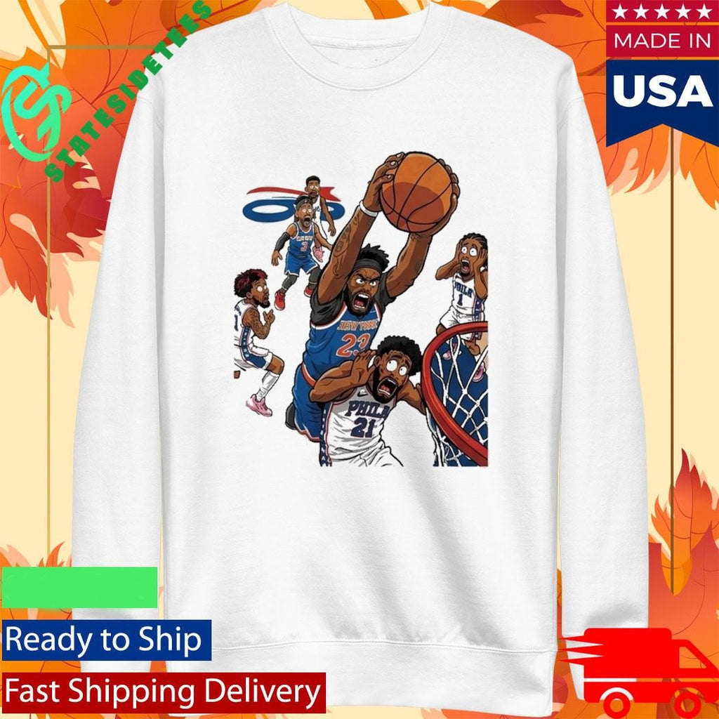 Josh Hart Monster Dunk Knicks Shirt