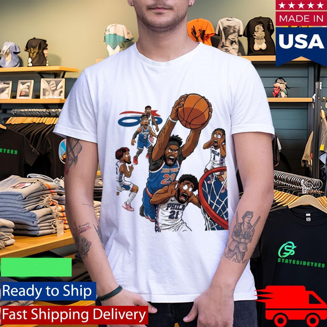 Josh Hart Monster Dunk Knicks Shirt