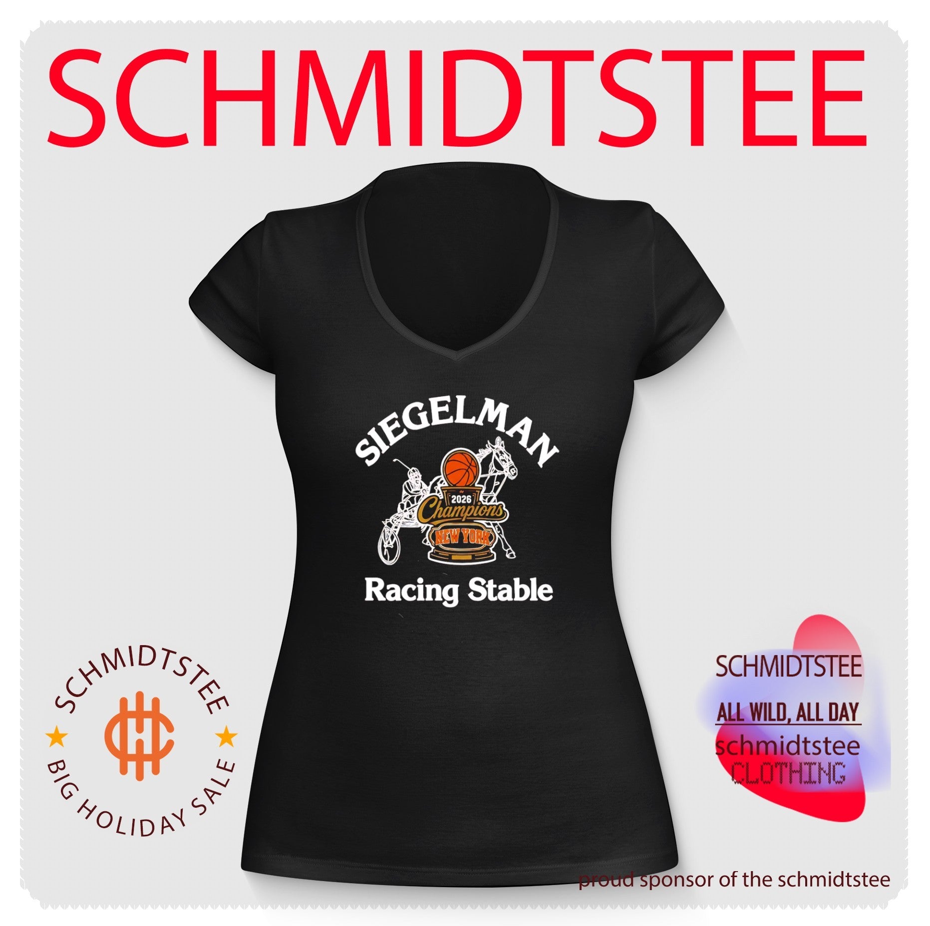 Josh Hart Siegelman Stable Knicks 2026 NBA Champions Racing Stable Parade Shirt