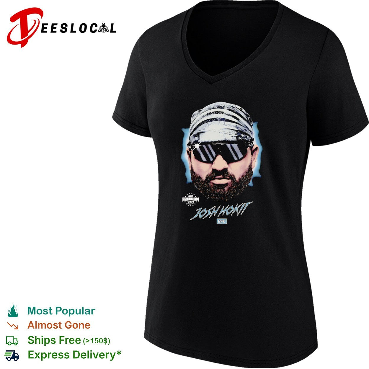 Josh Hokit UFC Freedom 250 shirt Josh Hokit Freedom 250 shirt