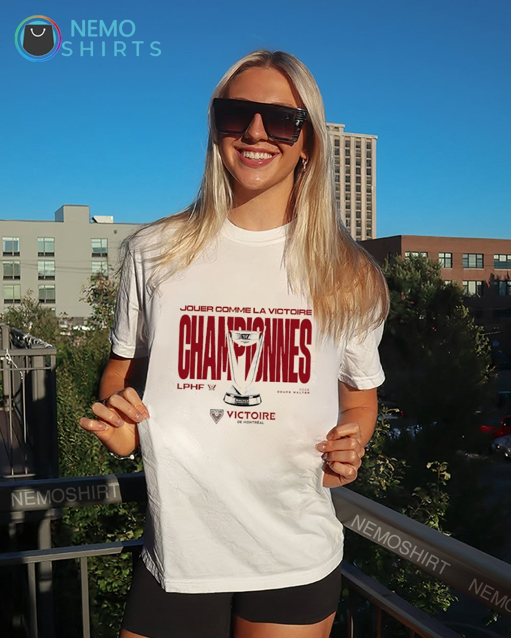 Jouer Comme La Victoire Chanoinnes 2026 Victoire De Montreal LPHF shirt