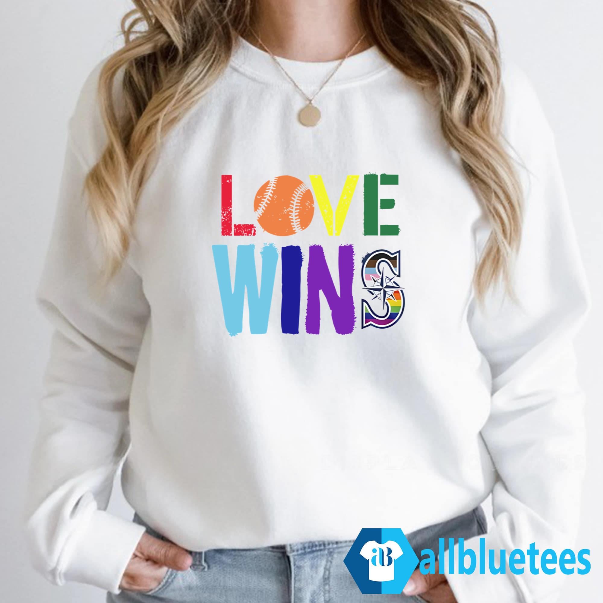 Julio Rodriguez Mariners Love Wins Shirt