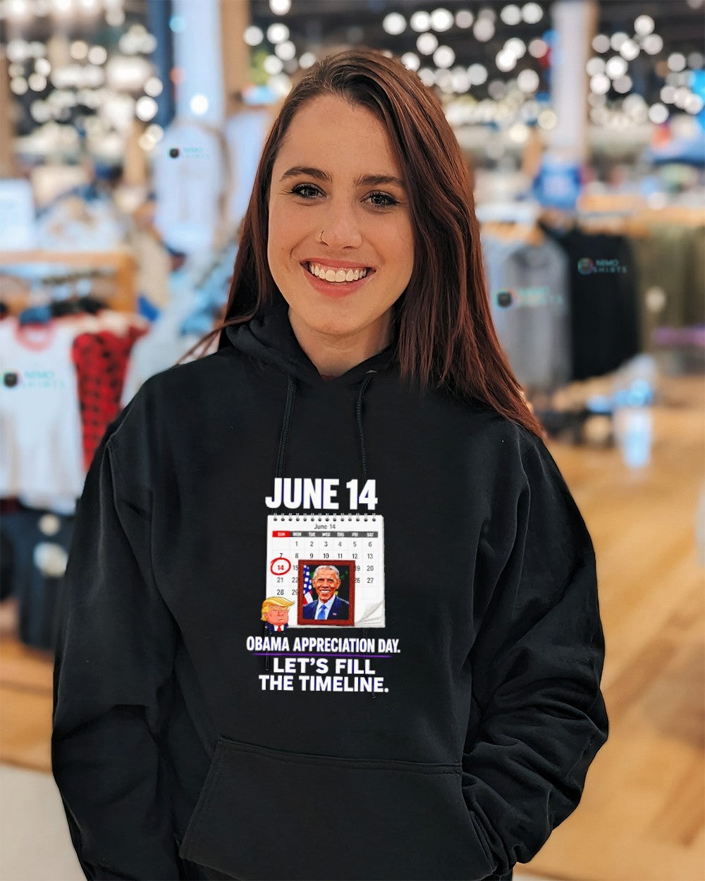 June 14 Obama appreciation day let’s fill the timeline shirt