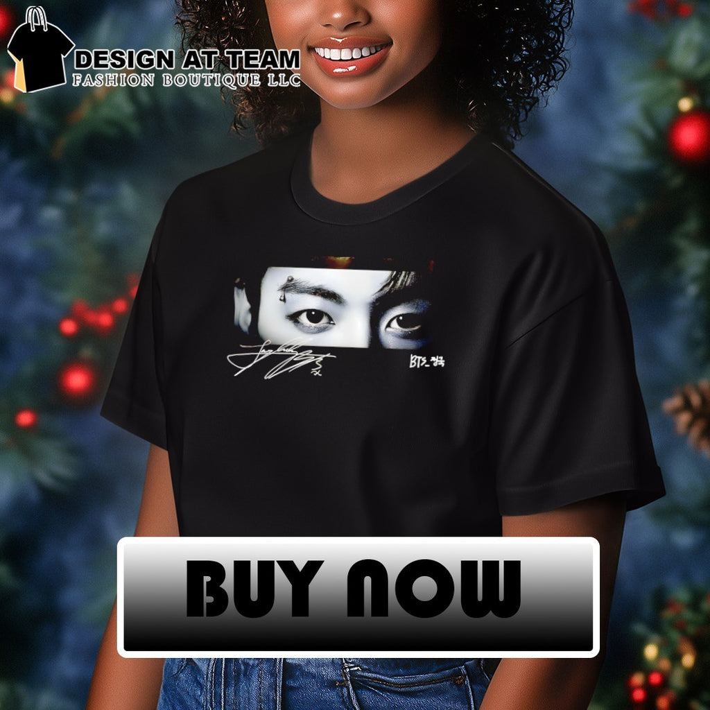 Jungkook’s eyes BTS Arirang World Tour 2026 signature shirt