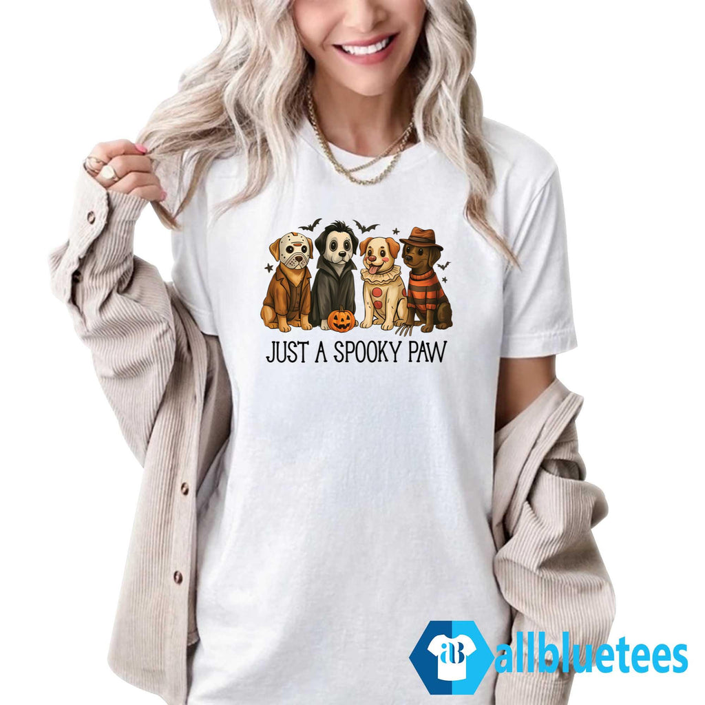 Just A Spooky Paw Shirt