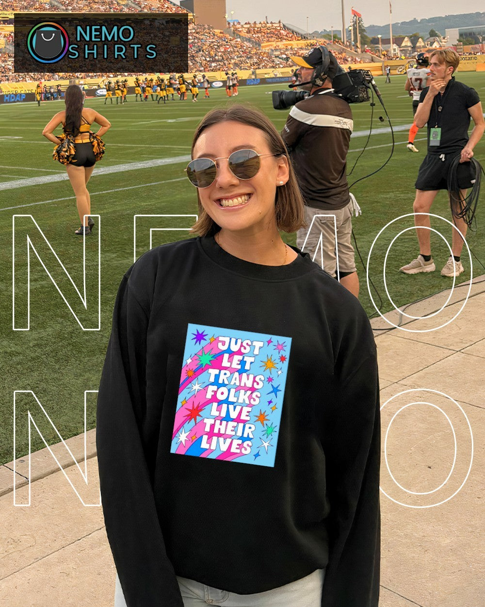 Just let trans folks live their lives LGBT shirt