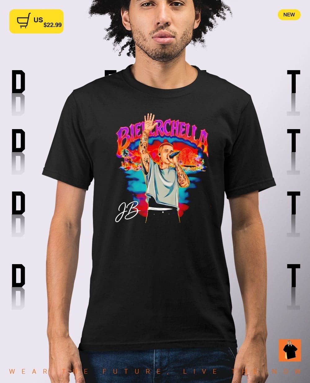Justin Bieber Coachella 2026 Musical Journey signature shirt
