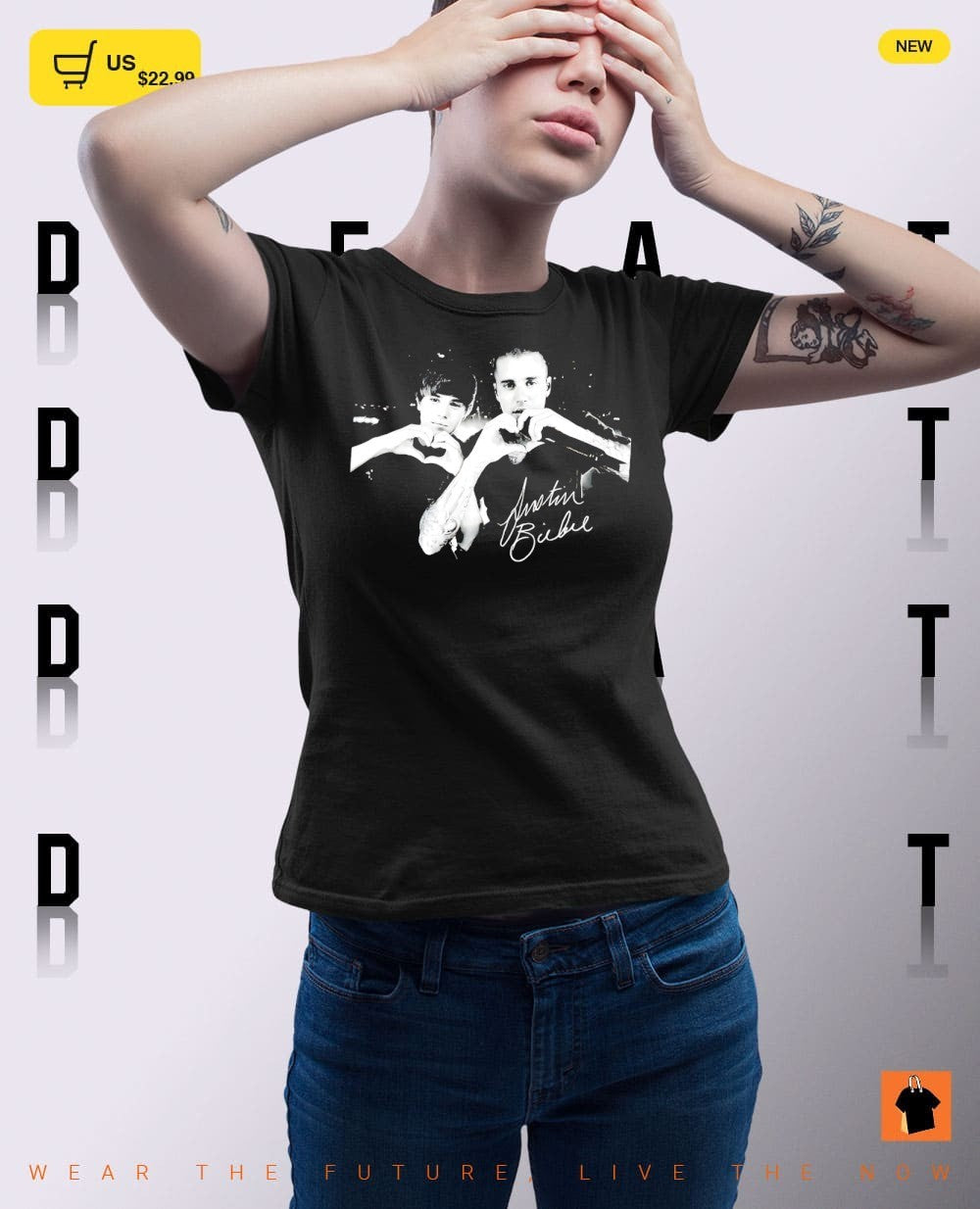 Justin Bieber Heart Swag 2026 signature shirt