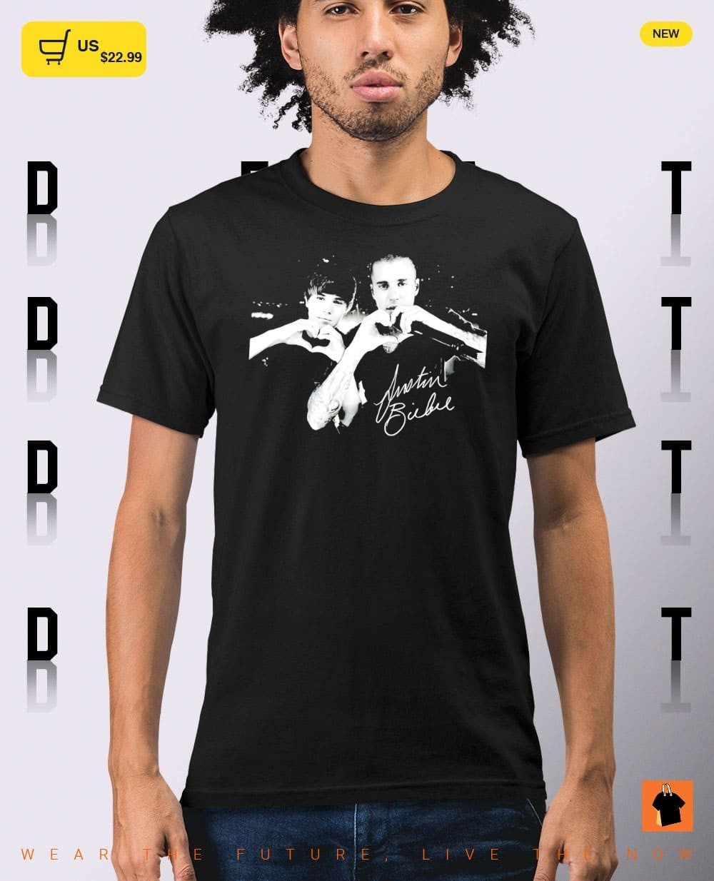 Justin Bieber Heart Swag 2026 signature shirt