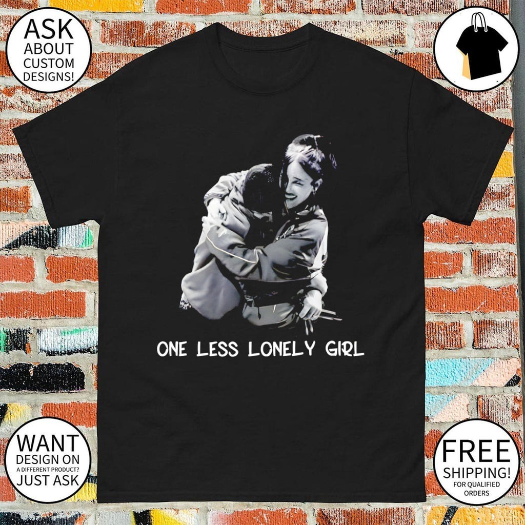 Justin Bieber and Billie Eilish Coachella One Less Lonely Girl shirt
