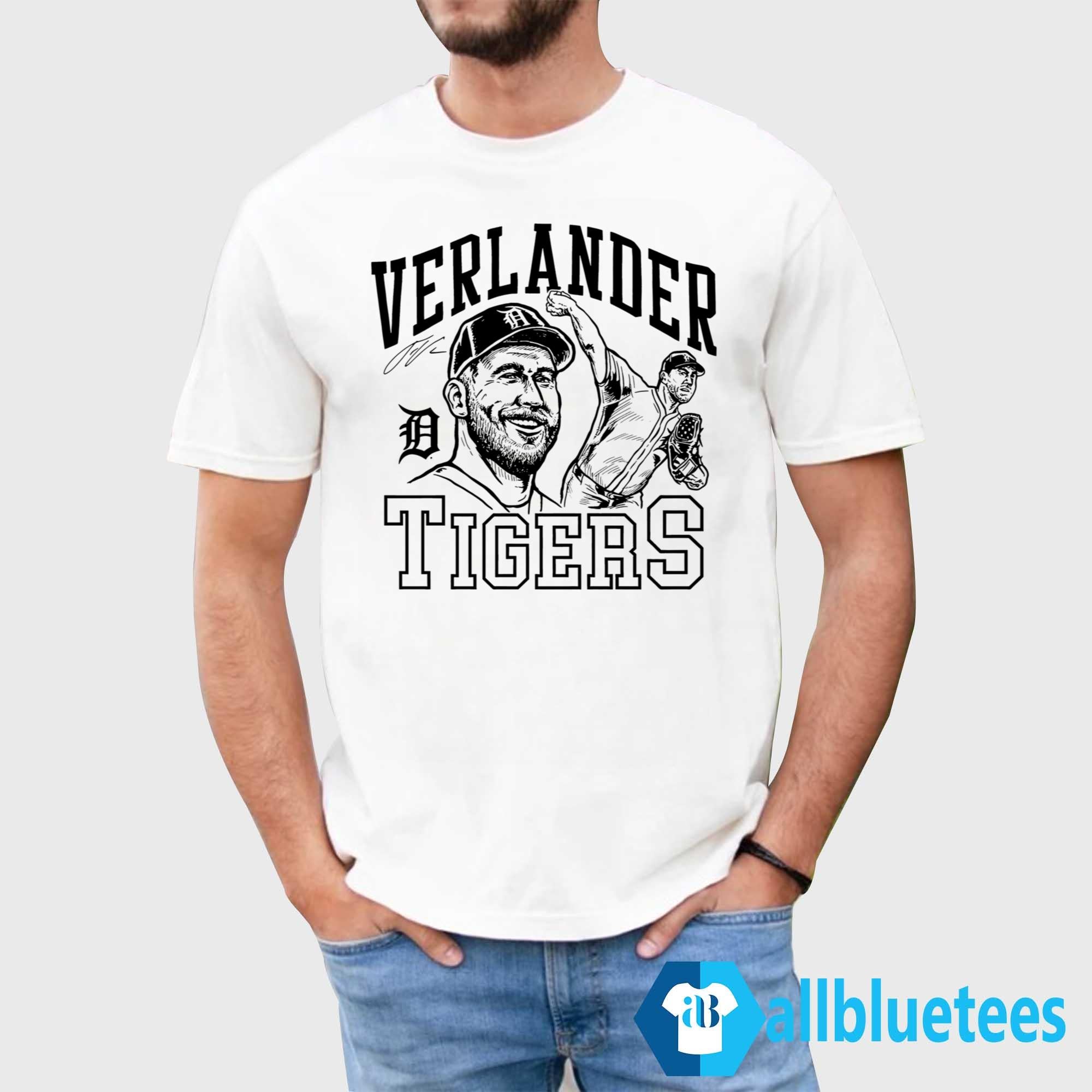 Justin Verlander Tigers Shirt