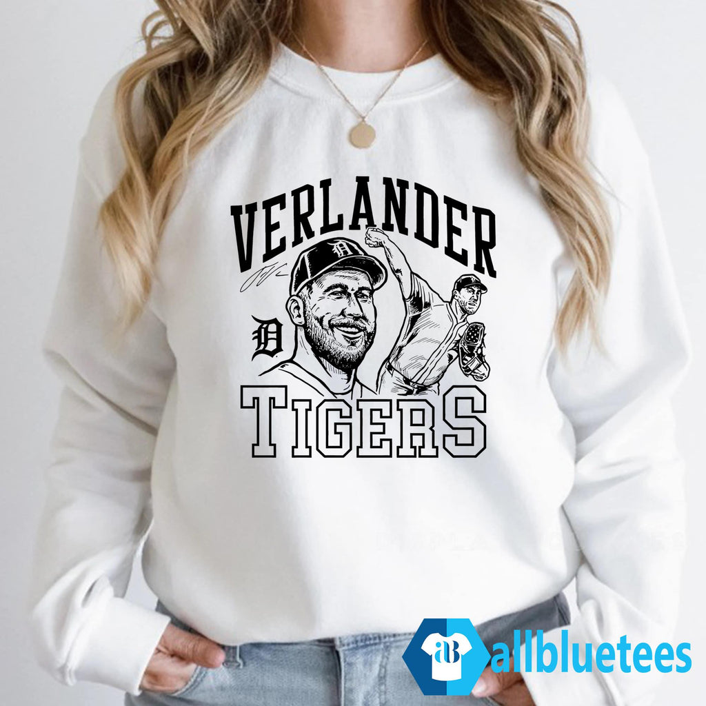Justin Verlander Tigers Shirt