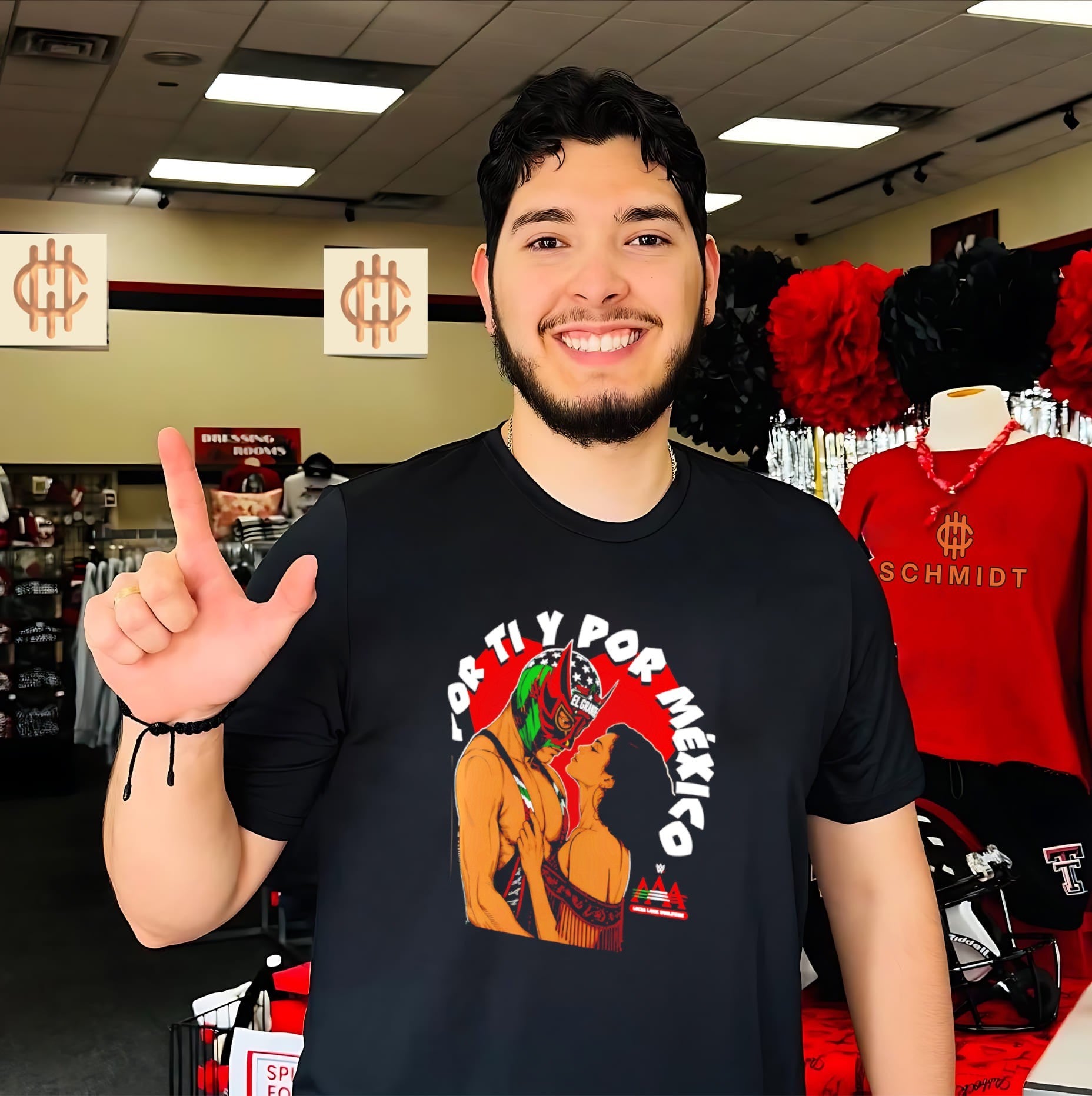 El Grande Americano & Andrea Love shirt