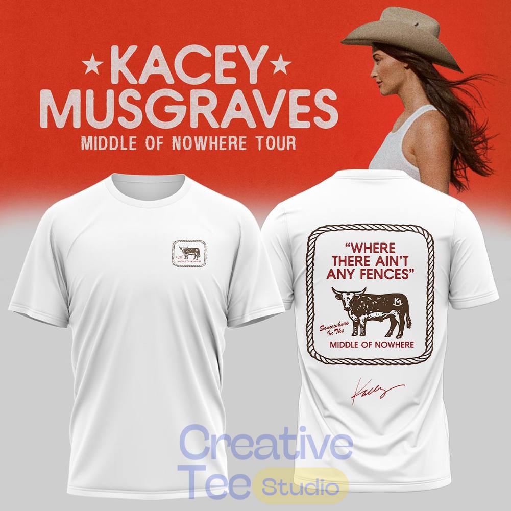 Kacey Musgraves Middle of Nowhere Tour 2026 T-Shirt