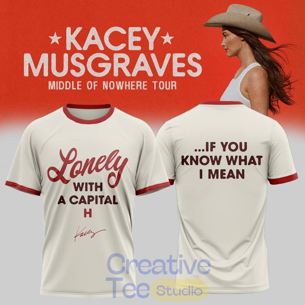 Kacey Musgraves Middle of Nowhere Tour 2026 T-Shirt
