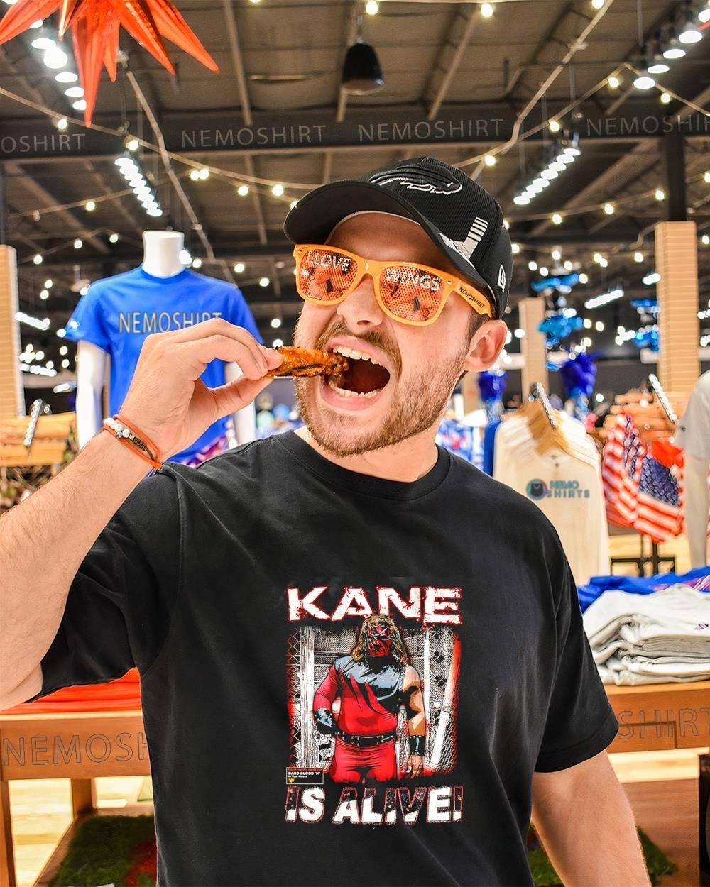 Kane Is Alive WWE wrestler Kane shirt