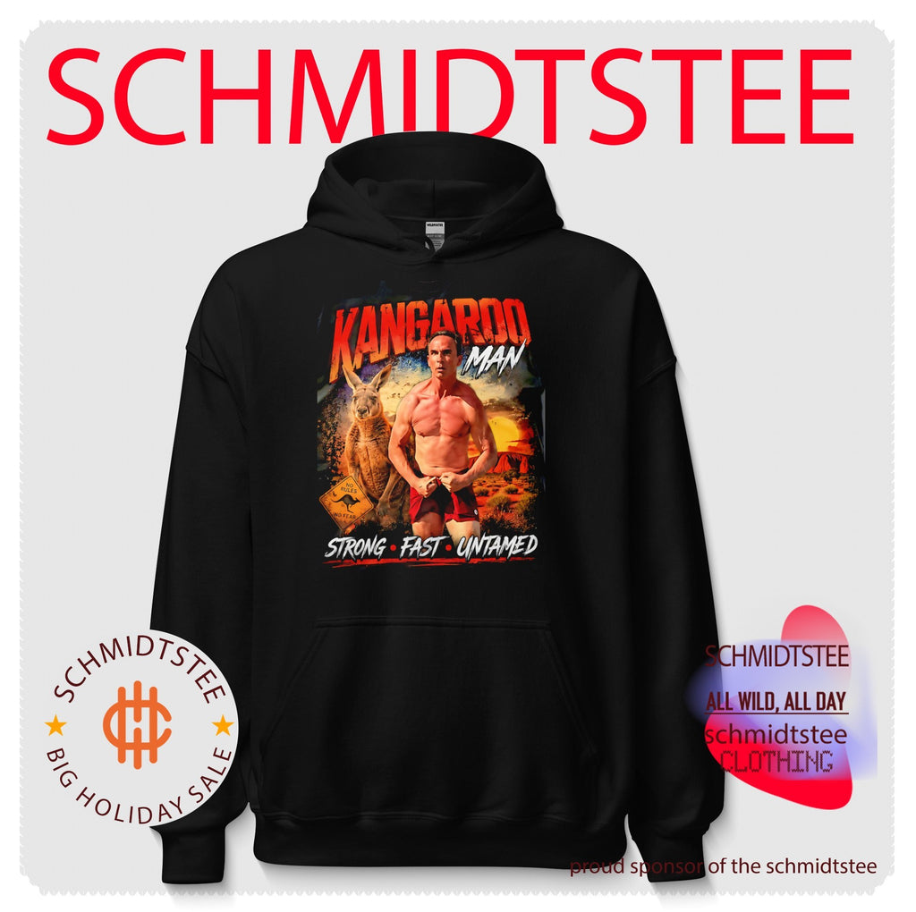 Kangaroo man strong fast untamed shirt