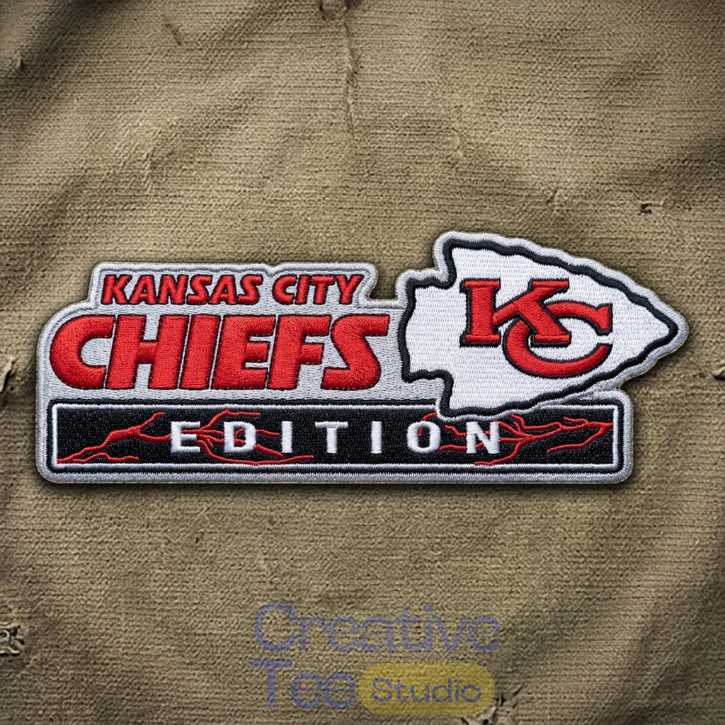 Kansas City Chiefs Edition Embroidered Iron-On Patch