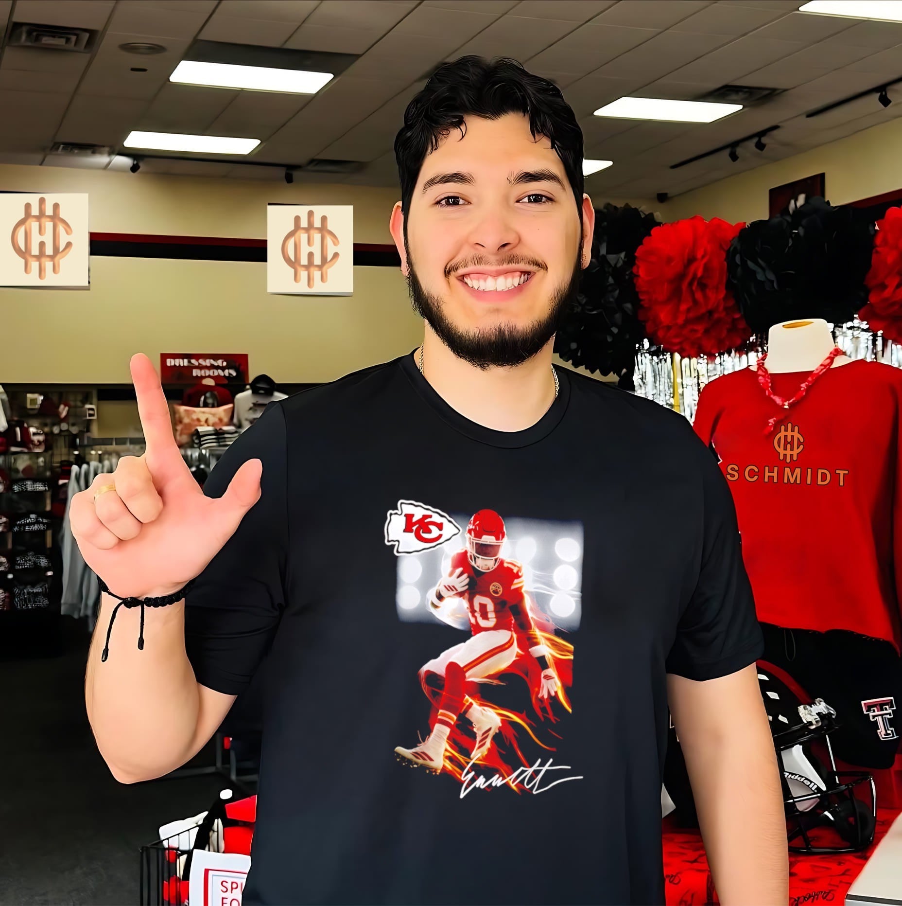 Kansas City Chiefs Emmett Johnson Legacy Rookie signature shirt