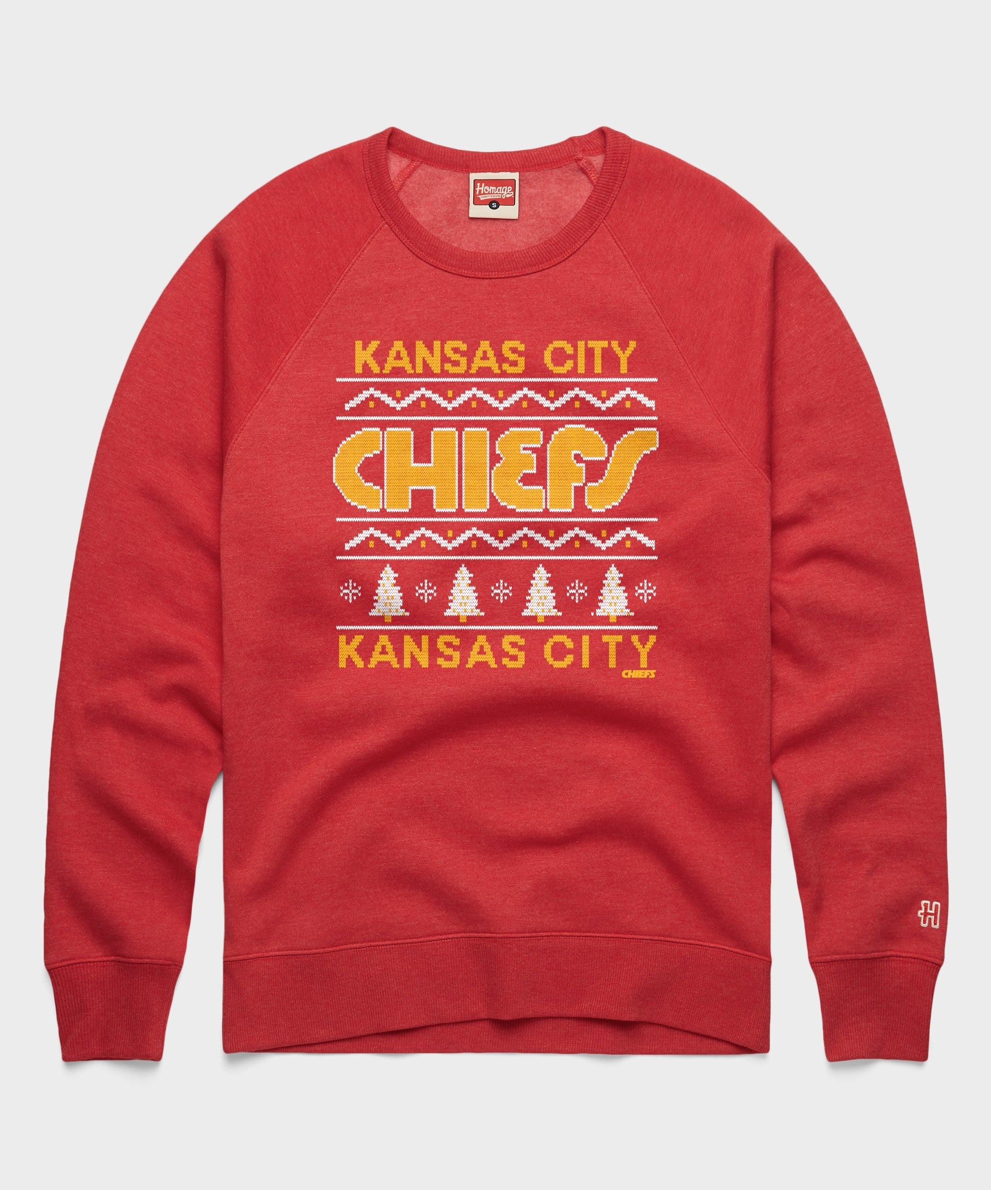 Kansas City Chiefs Holiday Crewneck
