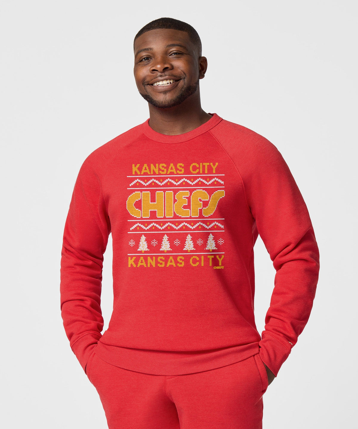 Kansas City Chiefs Holiday Crewneck