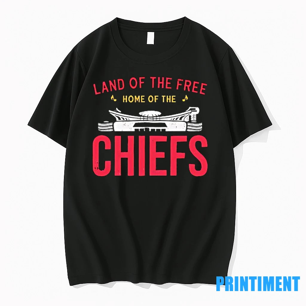 Kansas City Chiefs Land Of The Free Home Of The Chiefs Tshirts Sweater