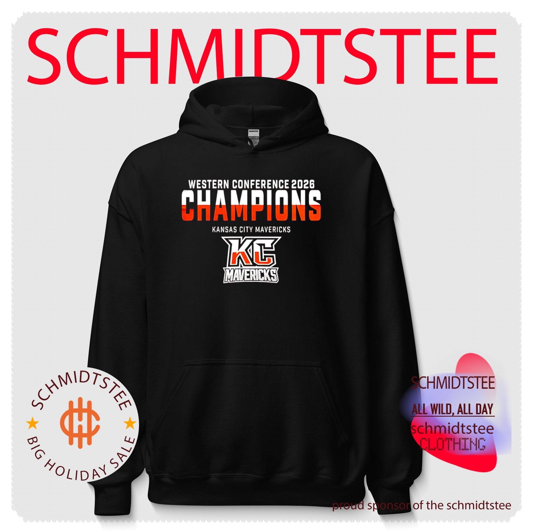 Kansas City Mavericks Western Conference Hockey Champions 202 logo shirt
